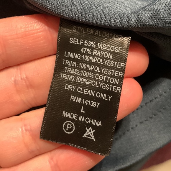 ✨ ASTR Lace-Trimmed Tunic Dress Sz L - Picture 7 of 7